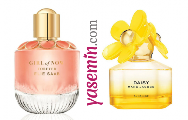Marc Jacobs dufter Daisy Sunshine & Elie Saab Girl Of Now Forever