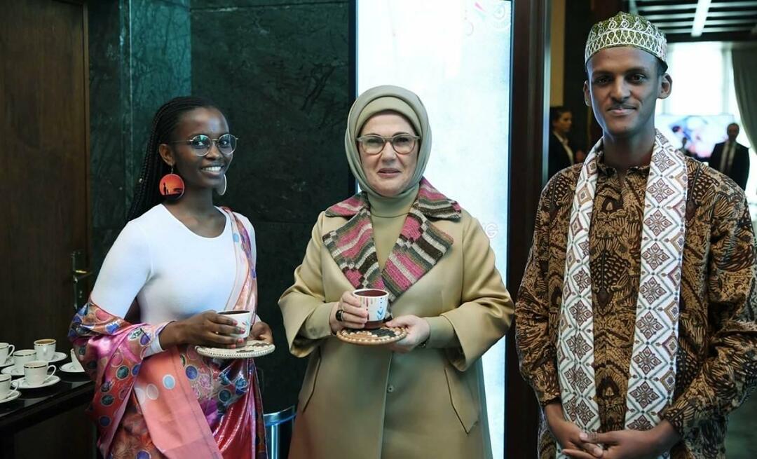 Emine Erdoğan kom sammen med African House Association! Afrikanske land strekker ut en hjelpende hånd...