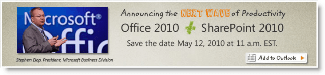 Start av Microsoft Office 2010