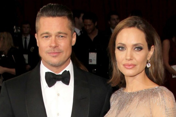 Angelina Jolie og Brad Pitt møter ansiktet