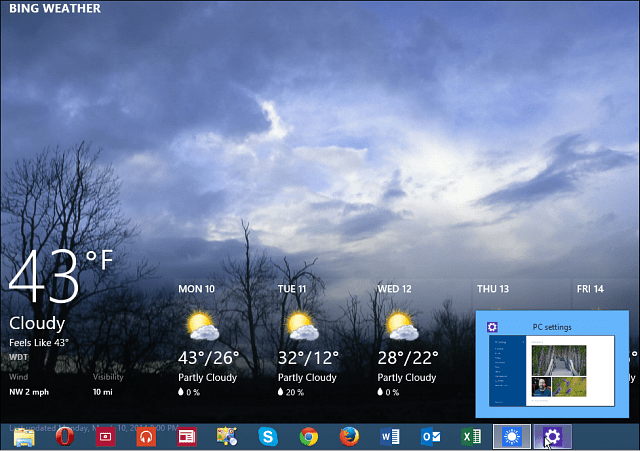 Windows 8.1-oppdatering 1: Nye oppgavelinjefunksjoner for moderne apper