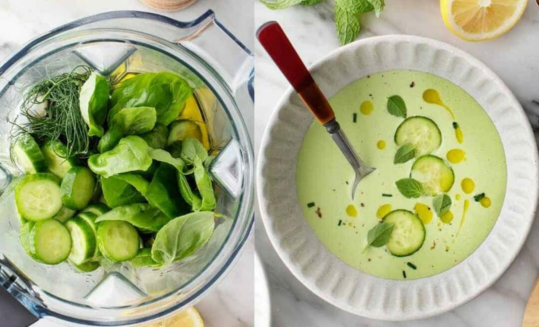 Den ideelle kalde suppen om sommeren! Hvordan lage kald agurksuppe? Oppskrift på agurksuppe