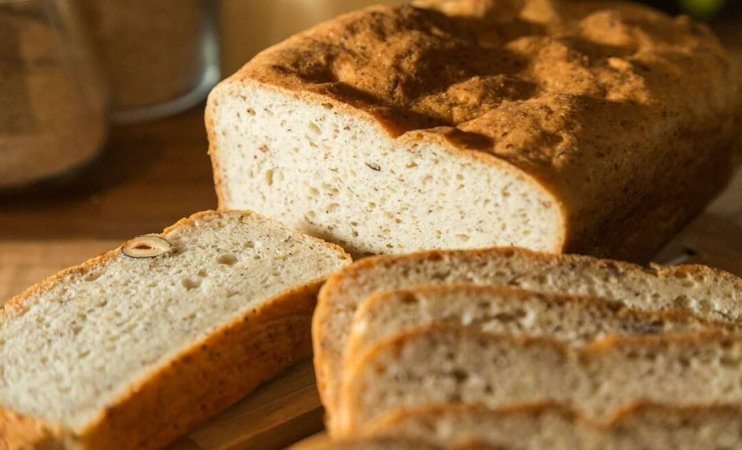 Hvordan lage glutenfritt brød? Glutenfri diettbrødoppskrift! Hvilket mel brukes til å lage glutenfritt brød?