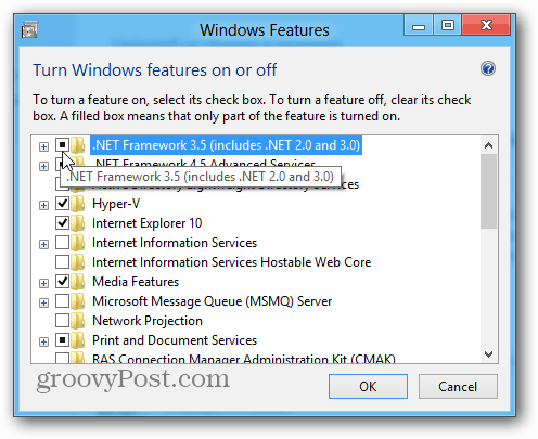 Windows-funksjoner