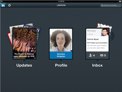 linkedin ipad-app