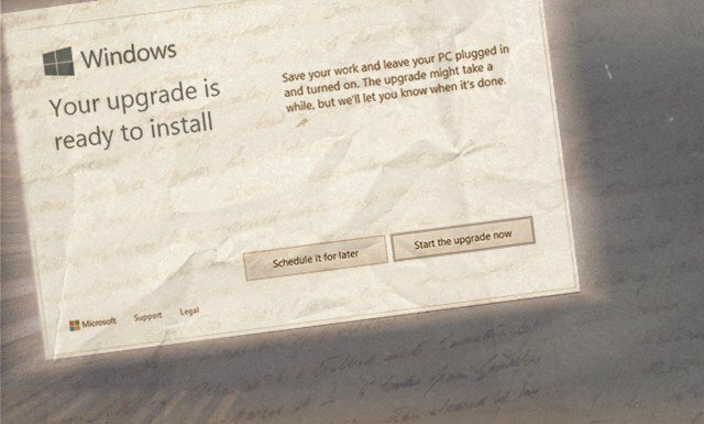 Windows 10 varslingsklar varsling
