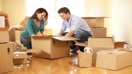 Hva bør tas i betraktning når du flytter fra hus til hus?