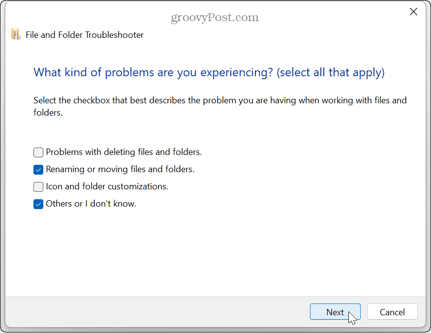 Zip-feil på Windows 11