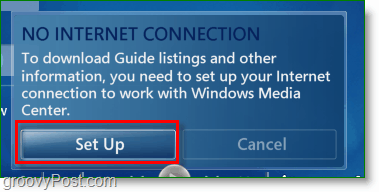 Windows 7 Media Center - konfigurer
